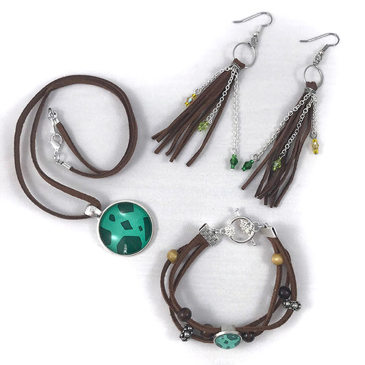 Grass Gym Starter Complete Bulb of Life Suede Set