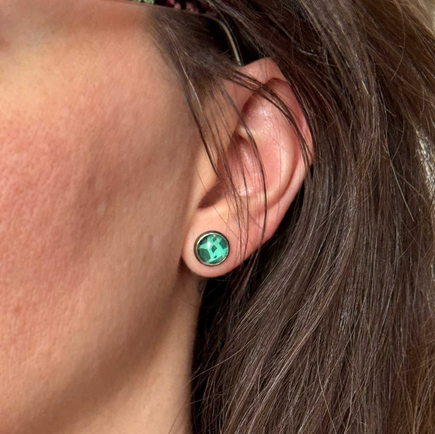 Cute Shrubbery - Bulb of Life Wood Element Stud Earrings