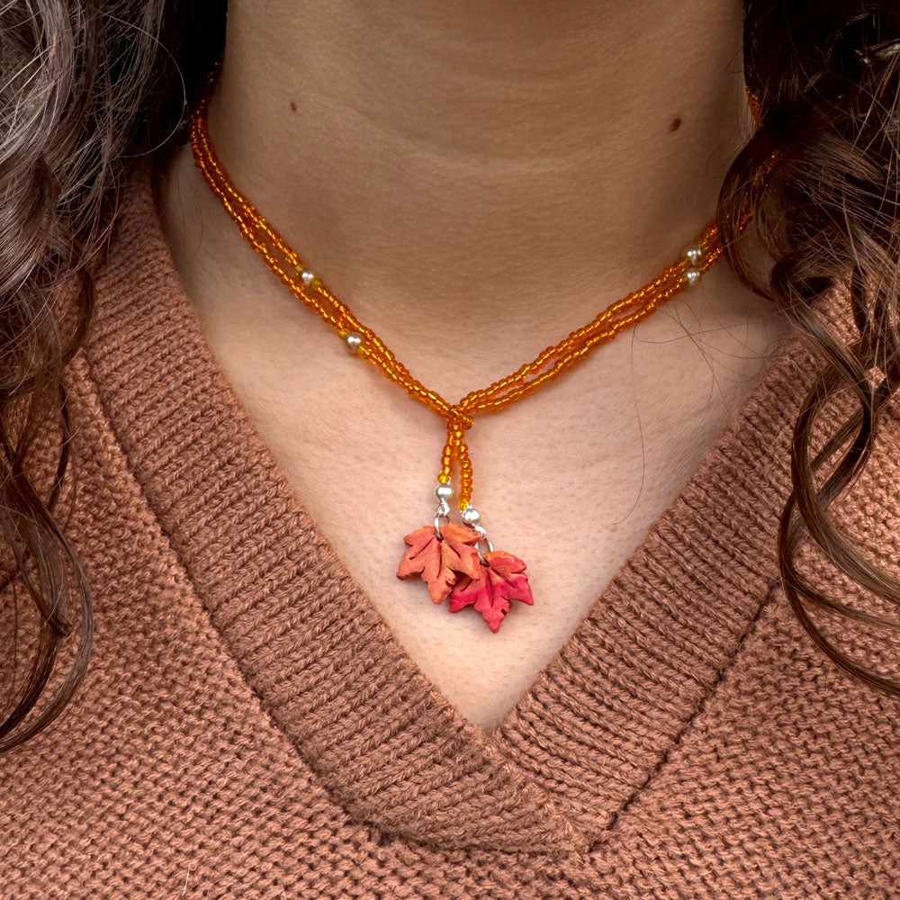 Versatile Sugar Maple Autumn Equinox Complete Jewelry Set