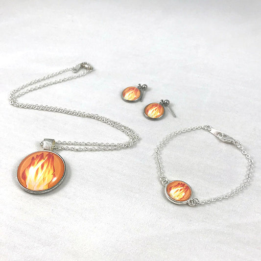 Fire Gym Starter Complete Dragon Flame Chain Set